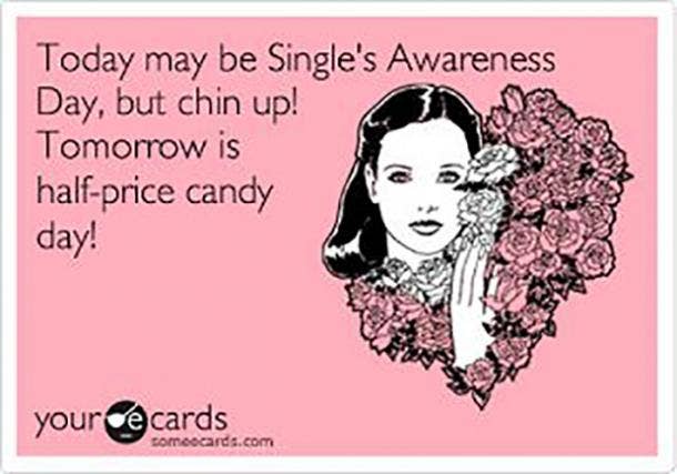 111 Funny Valentines Day Quotes For Singles Awareness Day Yourtango